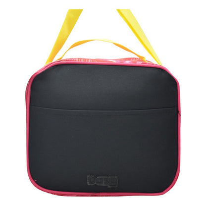Lonchera Gato Estampado Rosa Termica Dash