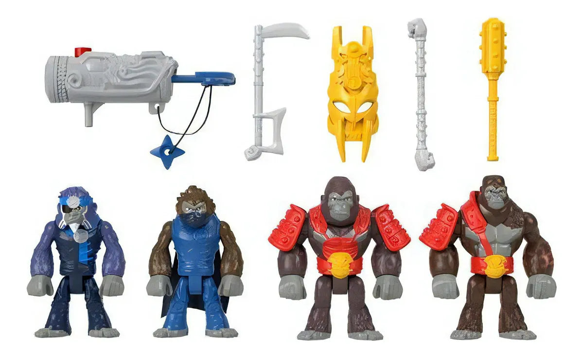 Figura de Acción Paquete Gorilas y Monos Aventura Imaginext