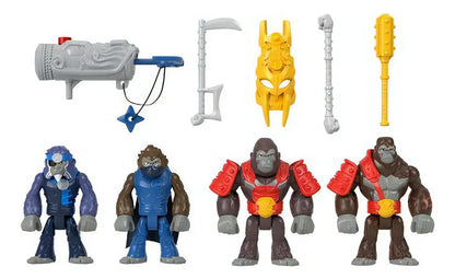 Figura de Acción Paquete Gorilas y Monos Aventura Imaginext