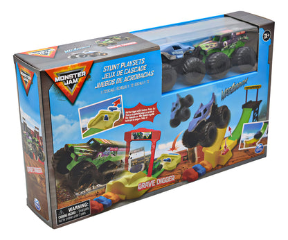 Monster Jam Set Juegos De Acrobacias Escala 1:72 Spin Master Multicolor