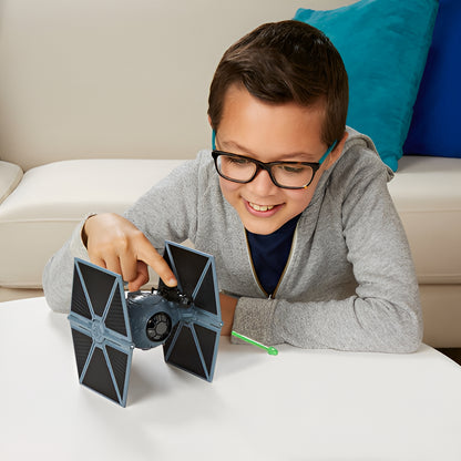 Hasbro Force Link Star Wars Mission Fleet Moff Gideon Outland Tie Fighter Set Figura y Vehículo