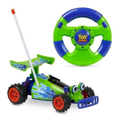 Coche Toy Story4 Radio Control 24cm Bateria Color Verde