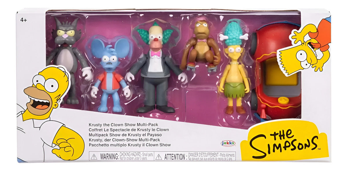 Jakks Pacific The Simpsons Show De Krusty El Payaso 6 Fig