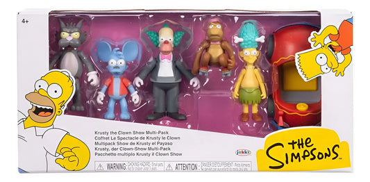 Jakks Pacific The Simpsons Show De Krusty El Payaso 6 Fig