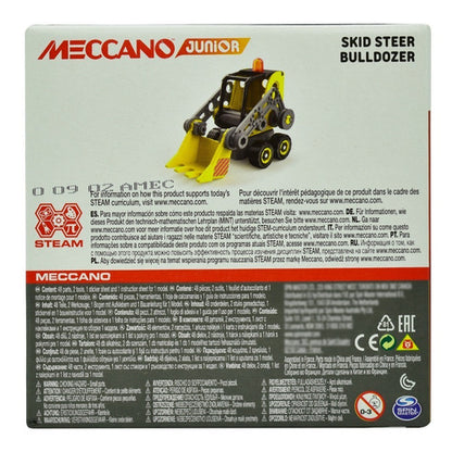 Meccano Pack 4pz Helicoptero Bulldozer Carro Moto Spinmaster 169