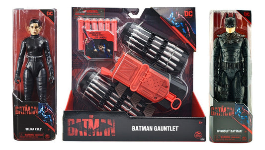 Dc Batman Pack 2 Figuras Y Gauntlet Spin Master