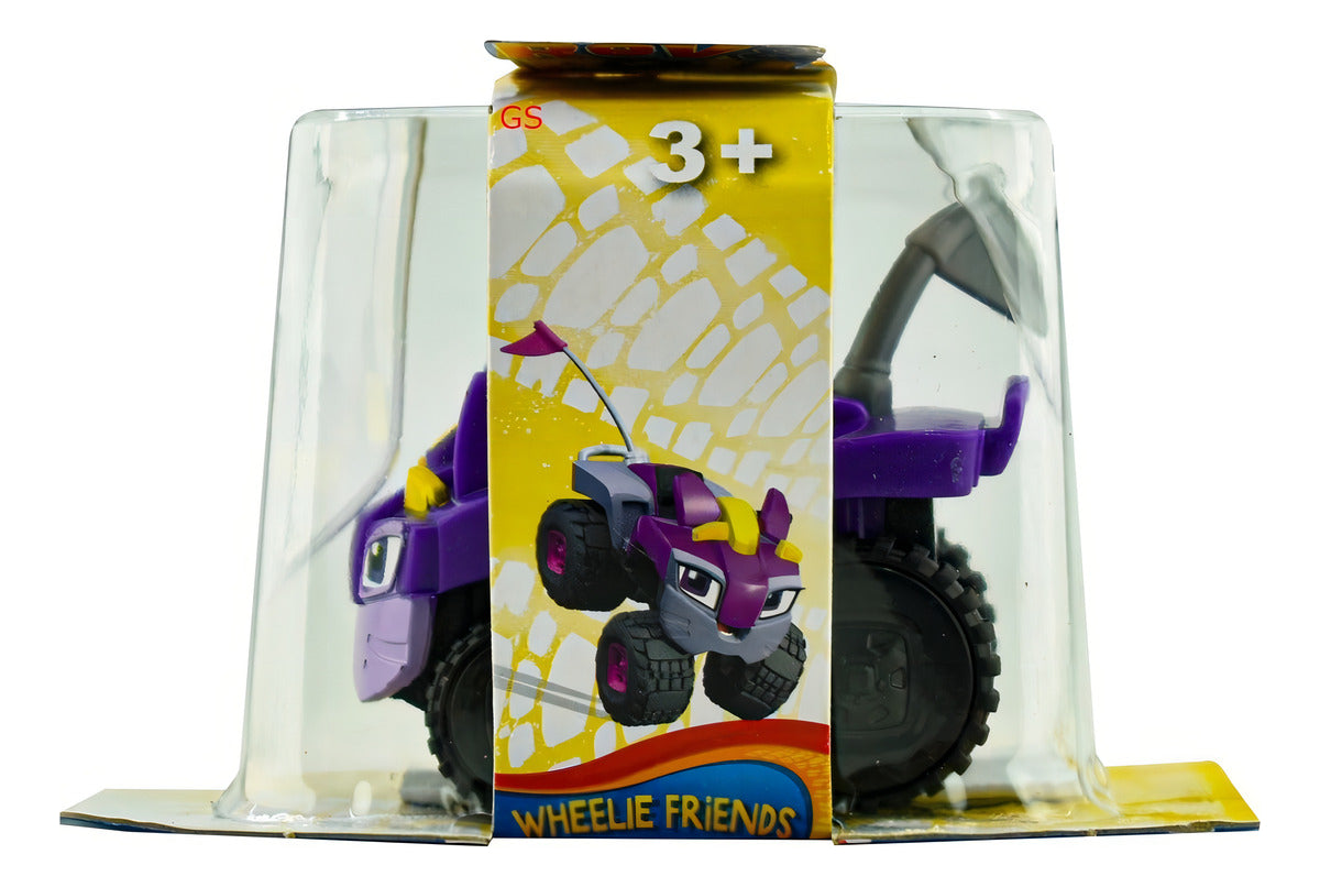 Pack 12 Autos Mini Rev Y Roll Alpha Group Multicolor Rumble Spritzer