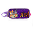 Wily's Sequin Violet Pencil Case 11x23x8cm 2 Compartments Polyester