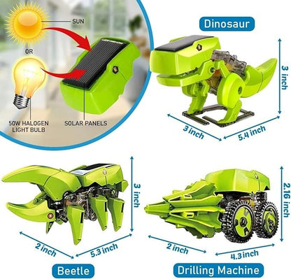 Peque Robotica Solar Mi Alegria Personaje Dinosaurio