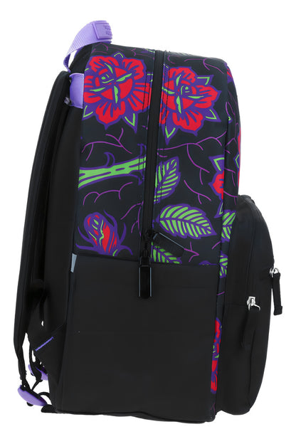 Mochila Escolar Grande Chenson Disney Villanas Malefica Vi65717-3 Malf Color Negro