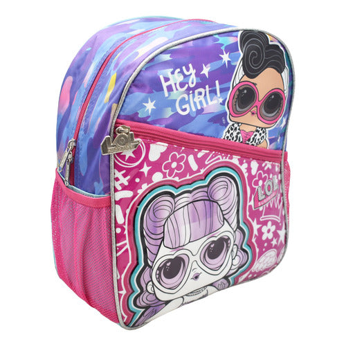 Mochila Lol Surprise Hey Girl Estampado Azul Kinder 158851 Ruz