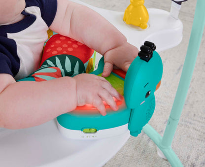 Fisher-price Brincolín Para Bebé Saltos En La Jungla Color Multicolor