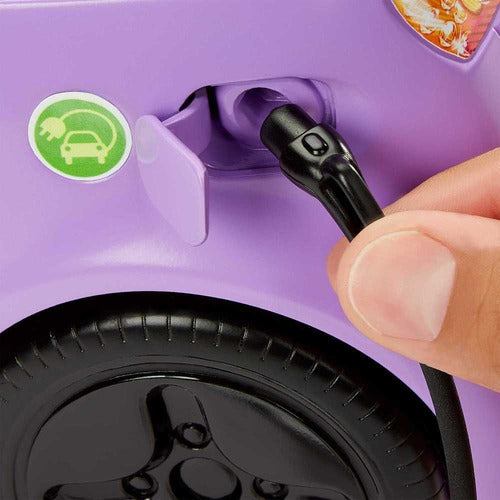 Barbie Vehículo Para Muñecas Color Morado