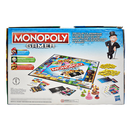 Monopoly Gamer Mario Bros Nintendo Hasbro Da