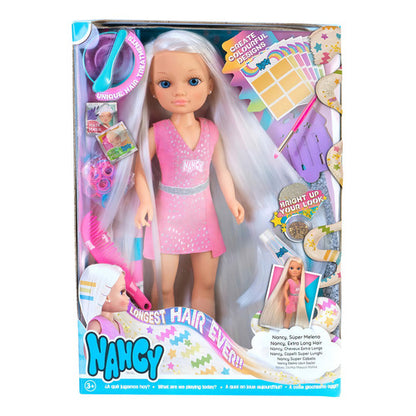 Nancy Super Melena Muñeca 43cm Famosa