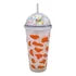Vaso Plastico Postres Espacio Con Popote Pack 4pz Sm22hat309