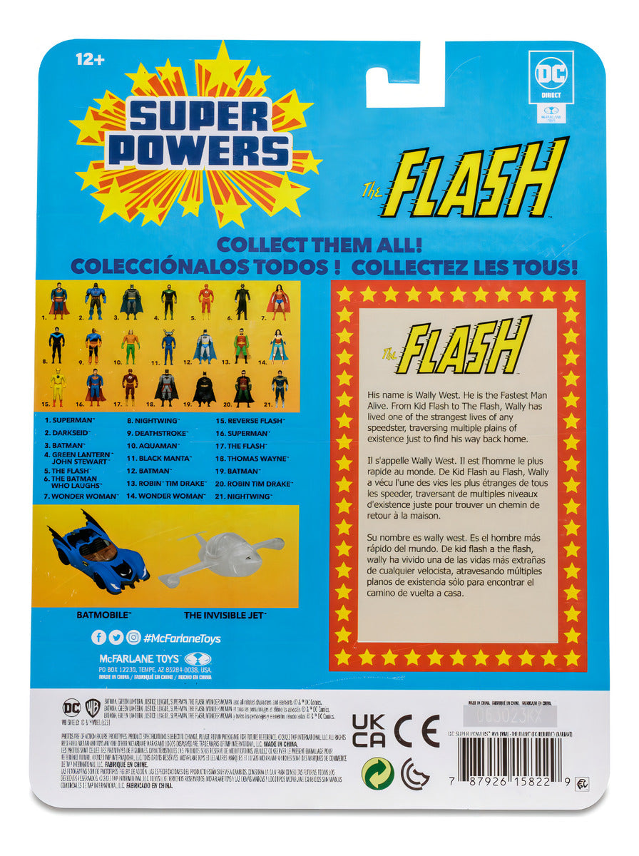 Mcfarlane Figura 5 Super Powers Wv5 - The Flash