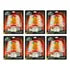 Lampara Luz De Noche Jurassic World Roja Pack 6 Pz Bestway Z Estructura Blanco Pantalla Rojo