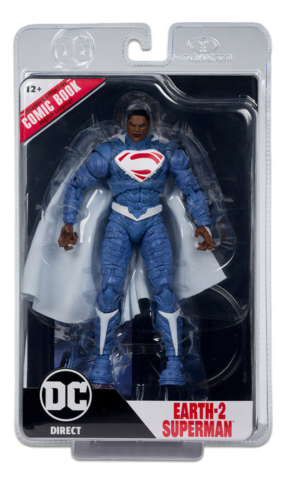 Dc Direct Earth-2 Superman Ghost Of Krypton Mcfarlane Toys