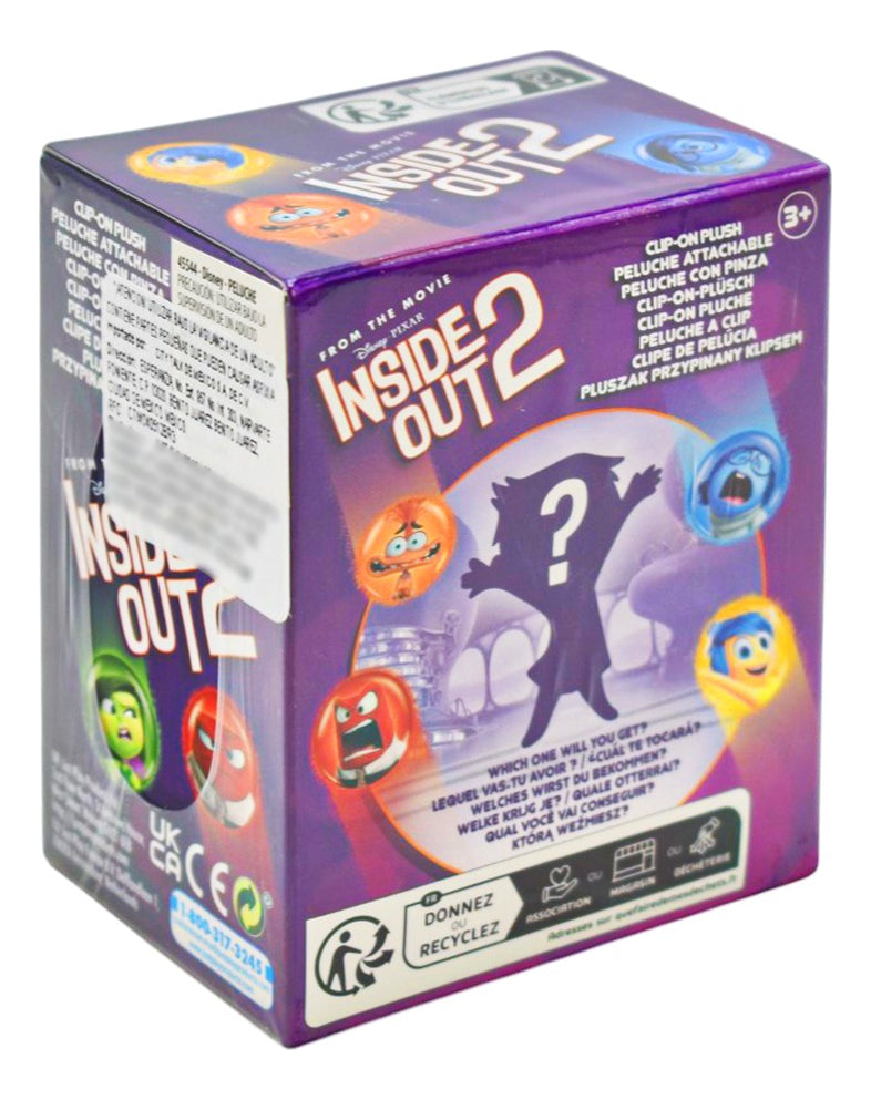 Intensamente 2 Pack 6 Llaveros Sorpresa 7 Cm Just Play Multicolor