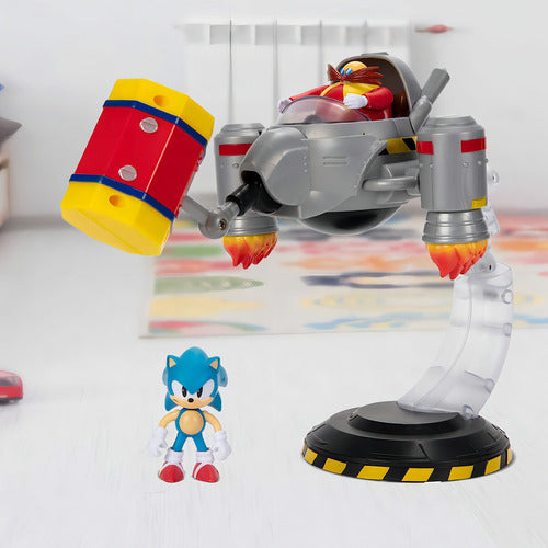 Sonic The Hedgehog Set De Batalla Egg Mobile Jakks Pacific