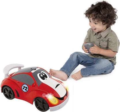 Carrito Control Remoto Chicco Johnny Coupe Racing Luces Color Rojo
