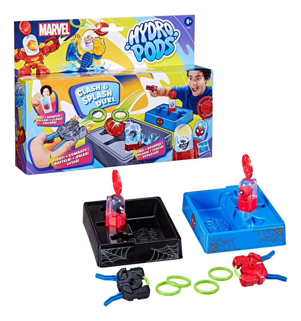 Hydro Pods Duelo De Discos de Marvel +6 años