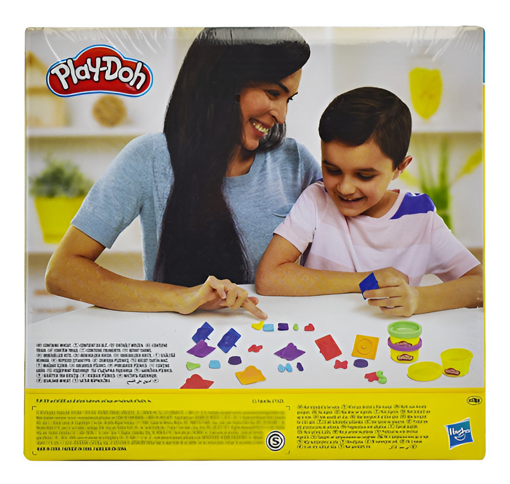 Set De Masas Hasbro Play-doh E8532 Fundamentals Letras con 26 sellos y 6 latas