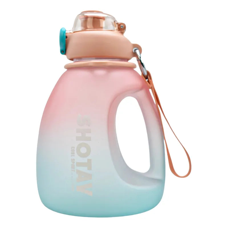 Botella Deportiva De Tritan Con Asa Shotay 1200ml Sm22hat371
