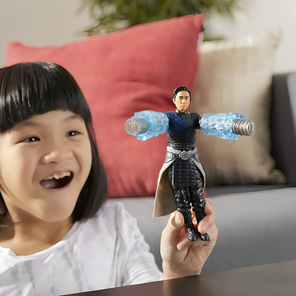 Figura De Acción Marvel Hasbro Shang-chi Wenwu Articulada