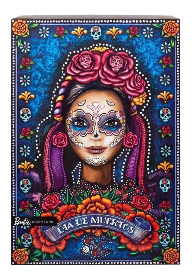 Mattel Muñeca Barbie Dia De Muertos 2022 Vestido Tradicional