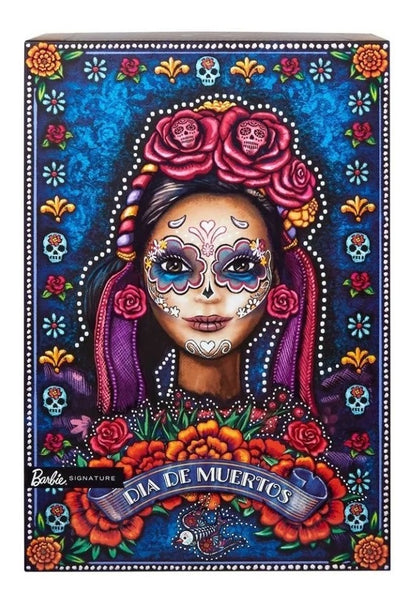 Mattel Muñeca Barbie Dia De Muertos 2022 Vestido Tradicional
