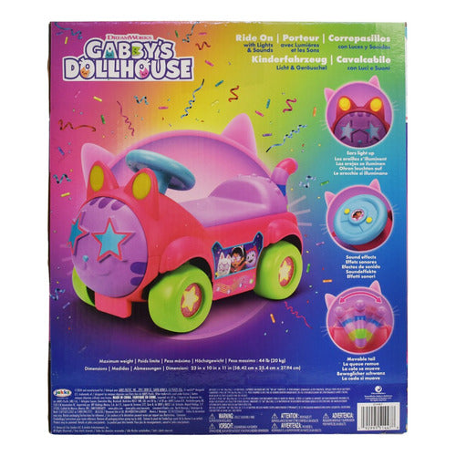 Gabbys Dollhouse Pack Correpasillos Y Piscina De Bolas Jakks Rosa/azul