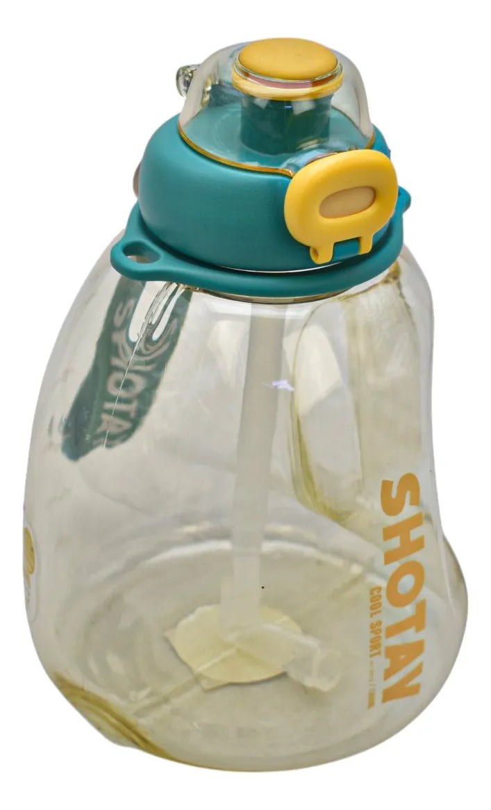 Botella Deportiva Shotav Motivacion 1800ml Pack 4 Sm22hat350