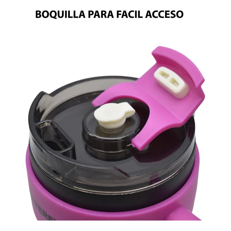 Botella Metalica Con Asa Tea Break 600ml Sm24coh819