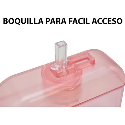Botella En Forma De Maletin Con Boquilla 400ml Sm22hat228