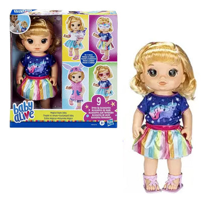 Baby Alive Estilos Magicos Muñeca Rubia 32cm Hasbro
