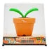 Zip Zap Mini Plantita Solar Naranja Con Movimiento Fotorama