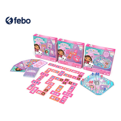 Cardinal Trio De Juegos De Gabby´s Dollhouse Para Niños