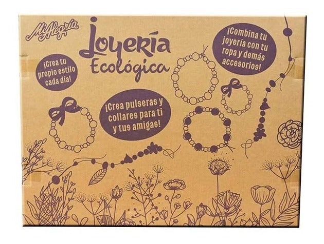 Set Joyería Ecológica Mi Alegría Fantasía Niñas Pulseras
