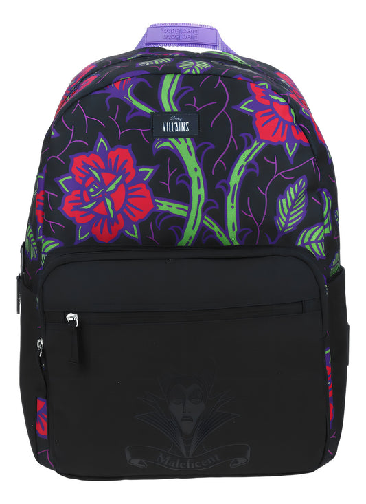 Mochila Escolar Grande Chenson Disney Villanas Malefica Vi65717-3 Malf Color Negro