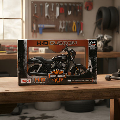 Harley Davidson Street 750 De Colección Escala 1:12 Maisto