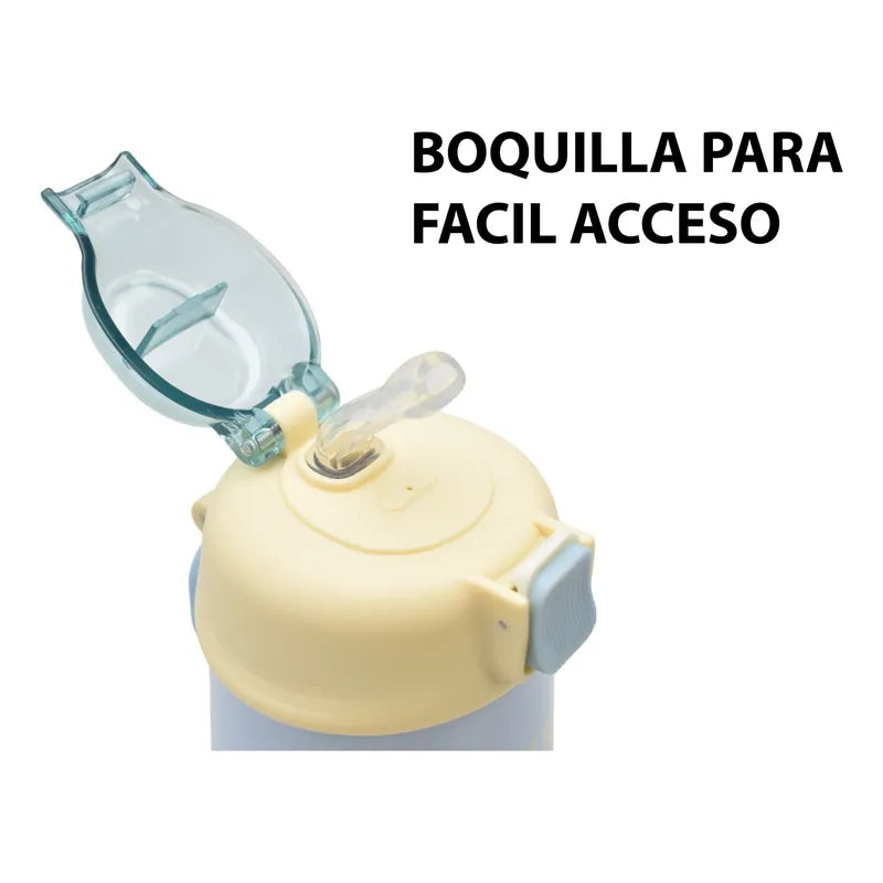 Termo Hermetico Hscup De Acero Inoxidable 420ml Sm22hat424