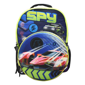 Mochila Con Lonchera Fast And Furious Spy Racers Relieve 3d Primaria Fotorama Color Negro