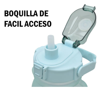 Botella En Forma De Oso Corazon Pack 4 1200ml Sm23cou339