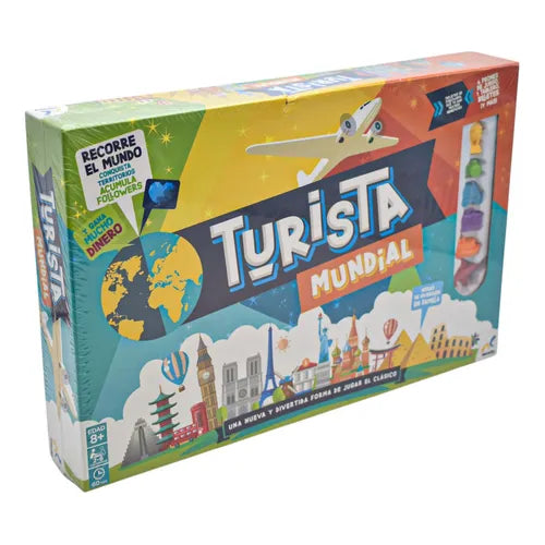 Turista Mundial Clasico Nuevo Y Divertido Novelty Cf