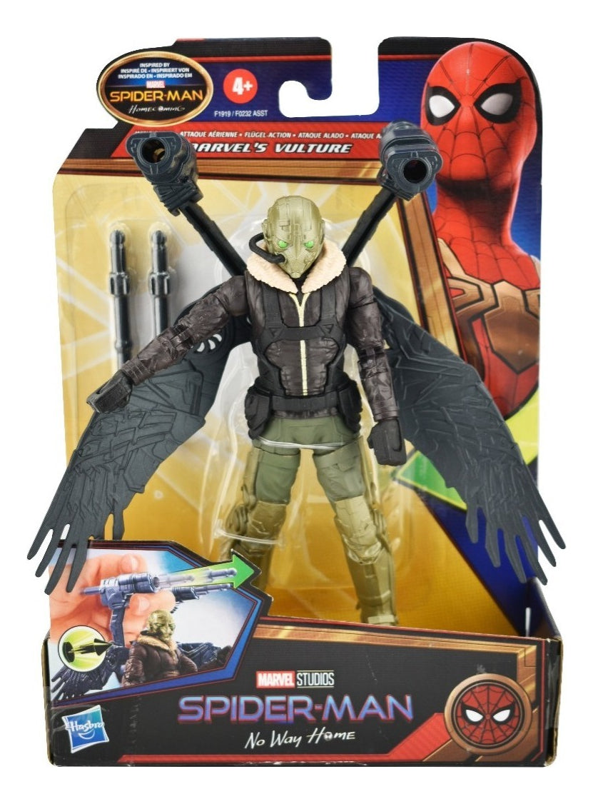 Spider Man Y Vuitre Pack 3 Figuras Marvel Hasbro
