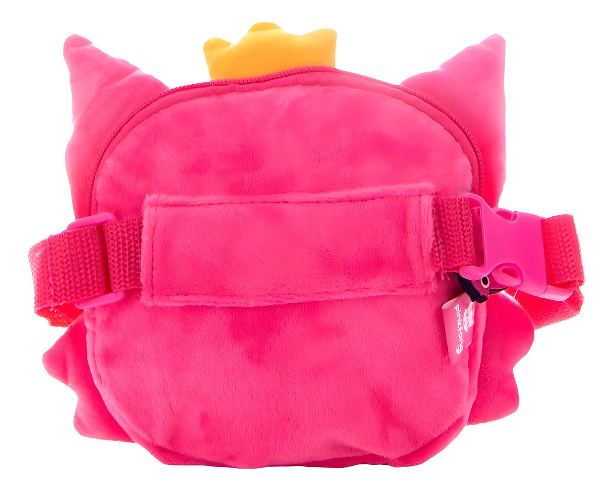Cangurera Peluche Atmpacks 3020 De Niñas Color Rosa
