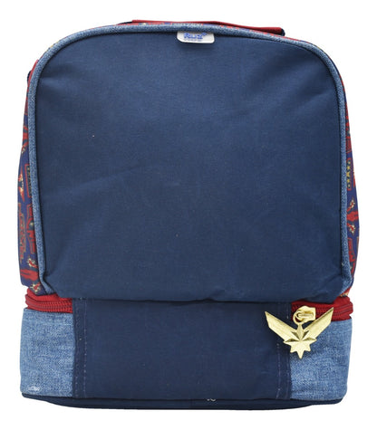 Lonchera Termica Marvel Capitana Marvel Estampada Azul Ruz