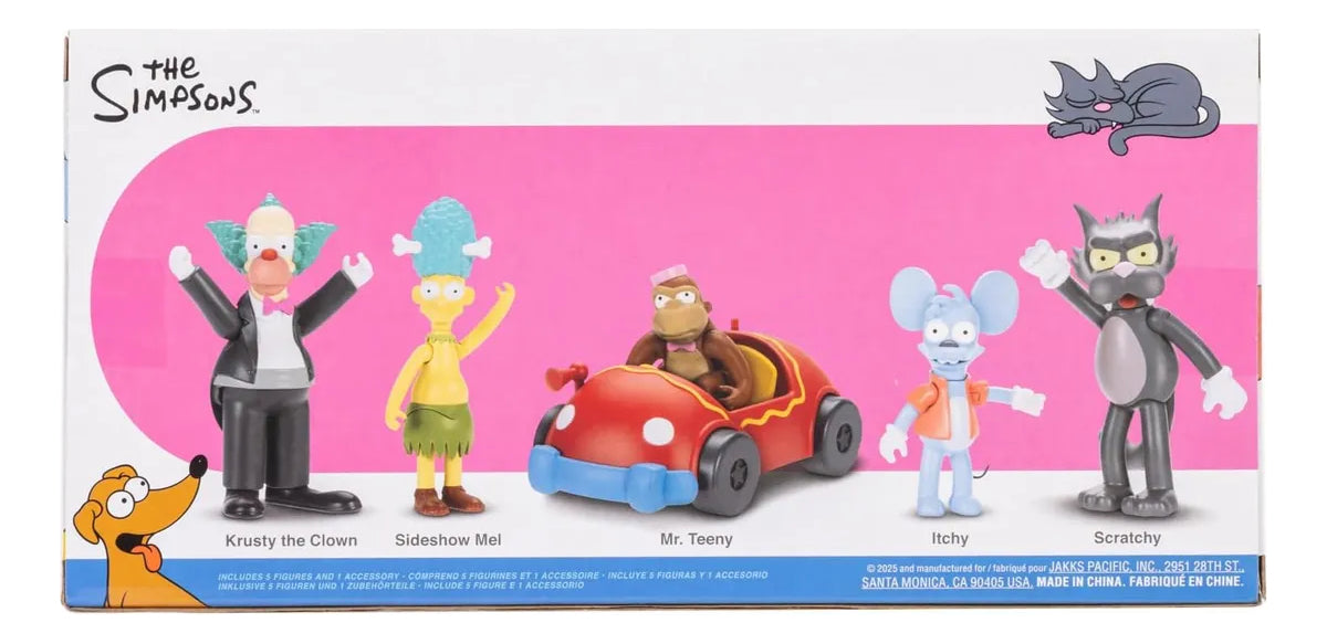 Jakks Pacific The Simpsons Show De Krusty El Payaso 6 Fig